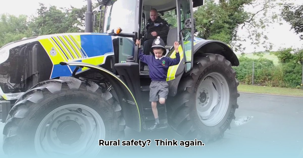 police-tractor